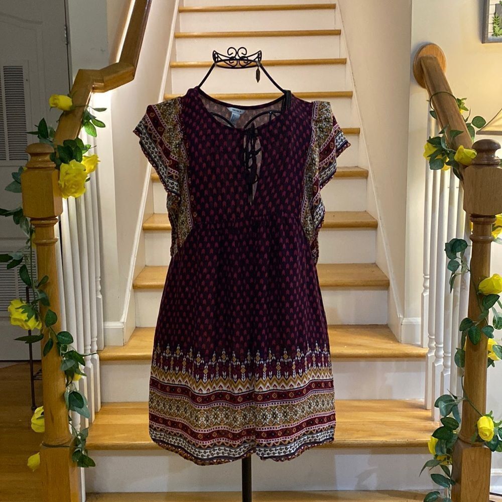 ✨ Bohemian Tassel Collar Dress  ✨